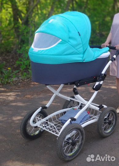 Детская коляска Indigo Blues Classic 1 в 1