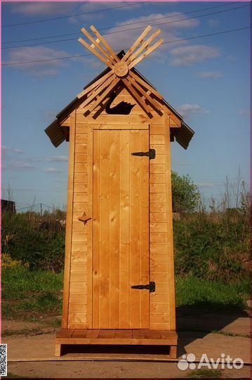 Уличный туалет с установкой ART133
