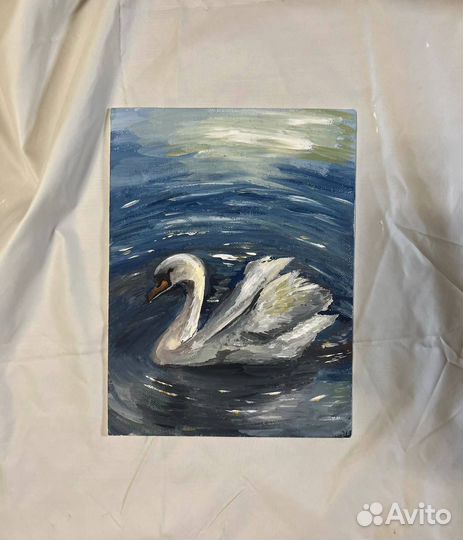 Картина Лебедь