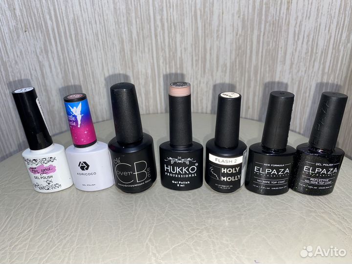 Гель-лак, база, топ