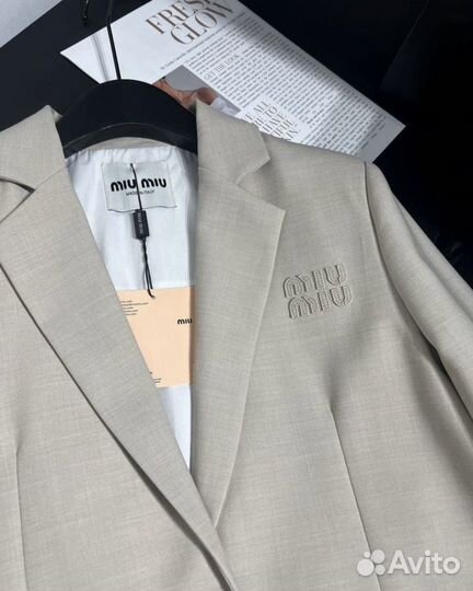 Пиджак miu miu