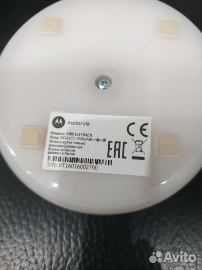 Радионяня motorola MBP161timer мёртвый аккумулятор