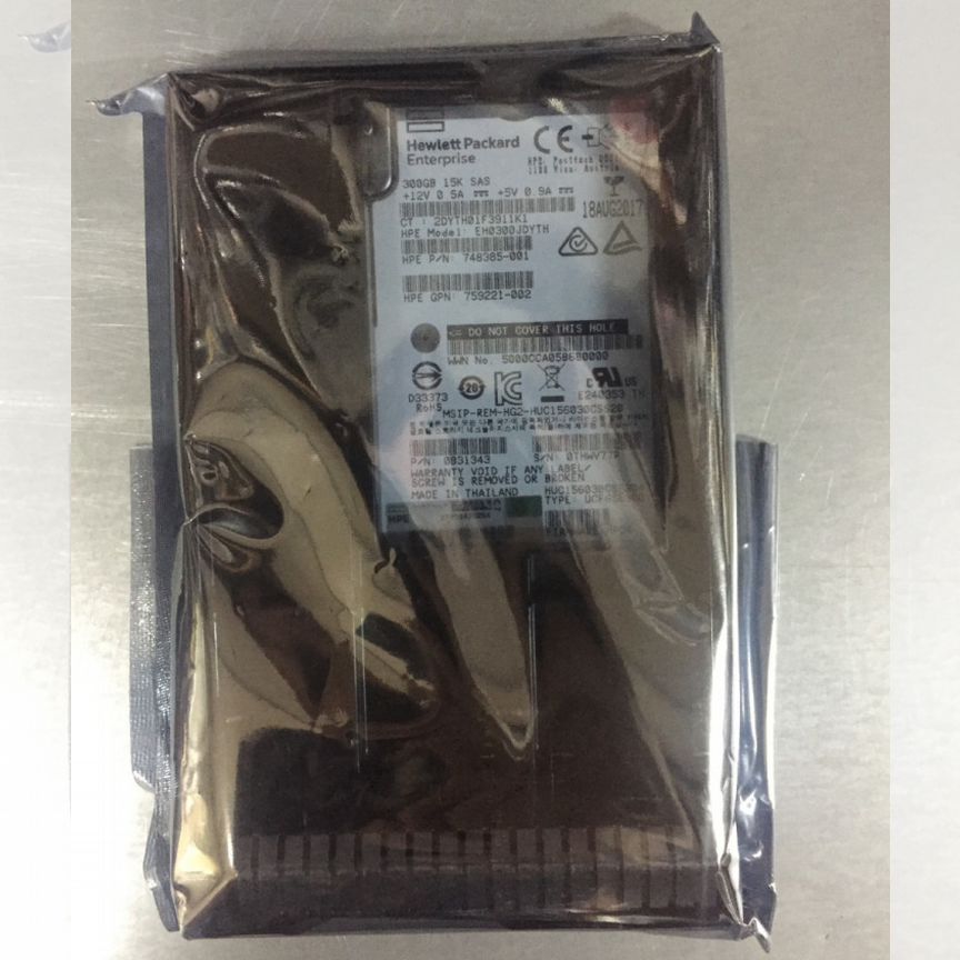 [737298-001] Жесткий Диск Hp 300gb 15k 12g Sas 3.5" 737298-001