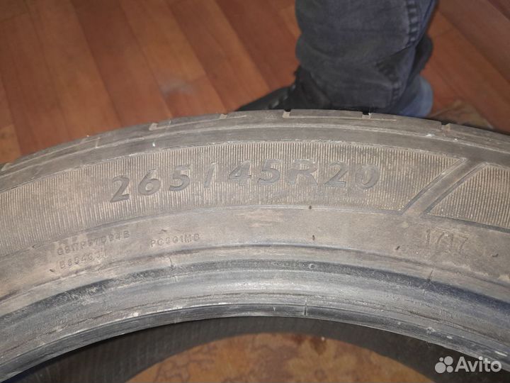 Dunlop SP 10A 265/45 R20