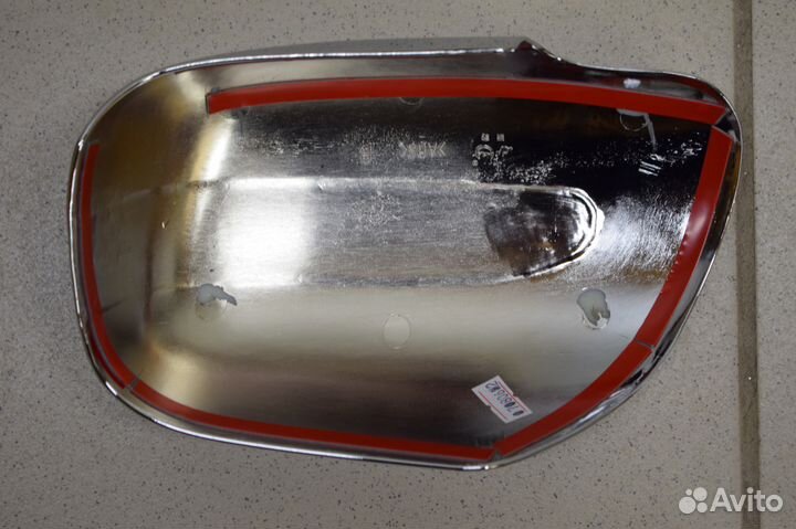 Toyota Corolla 2003-2005г. Накладки на зеркала