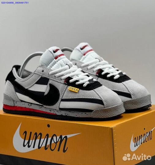 Кроссовки Nike Cortez Union Grey (Арт.34626)