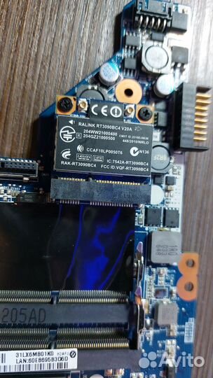 Материнская плата hp dv6-3000