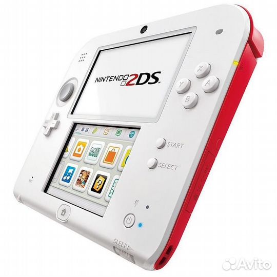 Nintendo 2DS (Бело-Красный) бу +32 gb Прошитая