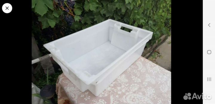 Ящики пластиковые