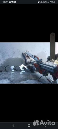 Алмазное бурение. Отопление,водоснабжение