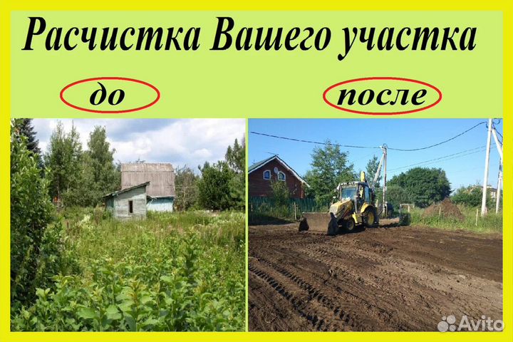 Спил и вывоз деревьев. Расчистка участков