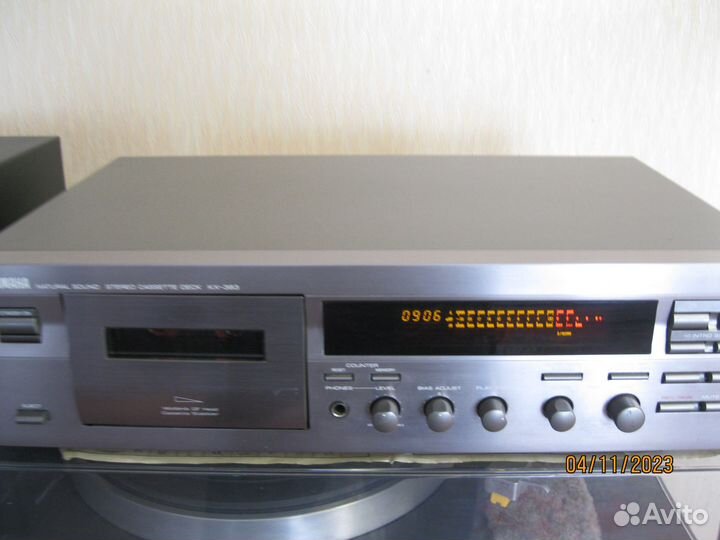 Кассетная дека yamaha kx -393