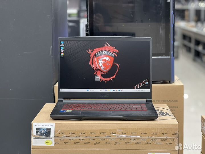 Новый игровой MSI 15.6 IPS Core i5 Металл корпус