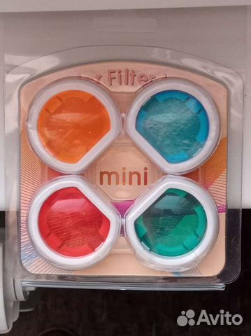 Цветные линзы для instax mini (4шт, цветные)