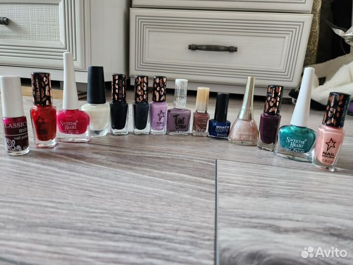 Лак для ногтей пакетом