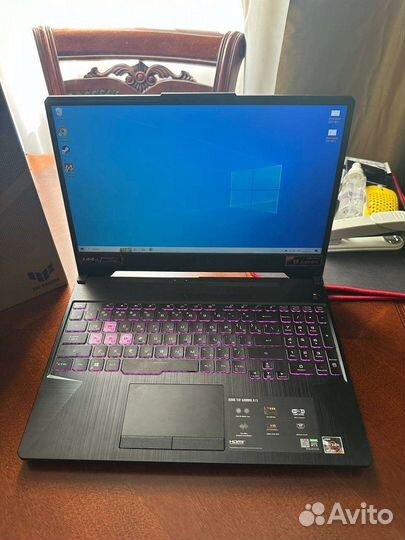 Игровой ноутбук asus TUF Gaming A15 FA506QR-HN035