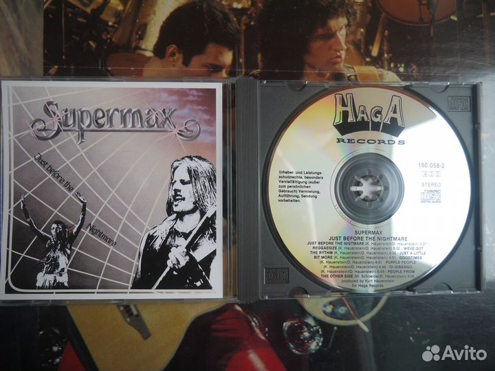 Supermax Just Before The Nightmare cd