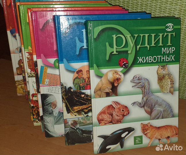 Детская энциклопедия. Серия Эрудит 11 книг