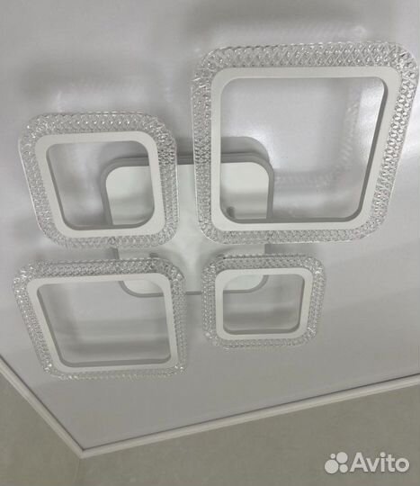 Люстра потолочная светодиодная 18 кВ. Новая