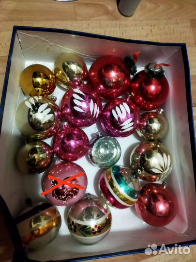 Елочные игрушки СССР