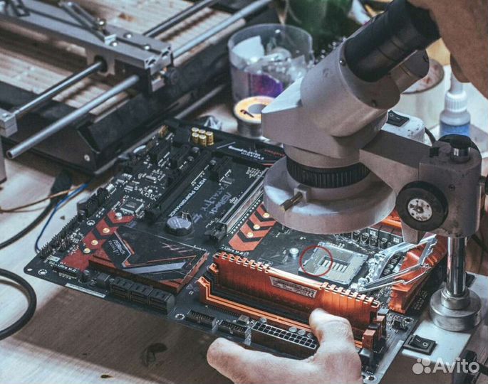 Ремонт компьютеров, ноутбуков и видеокарт