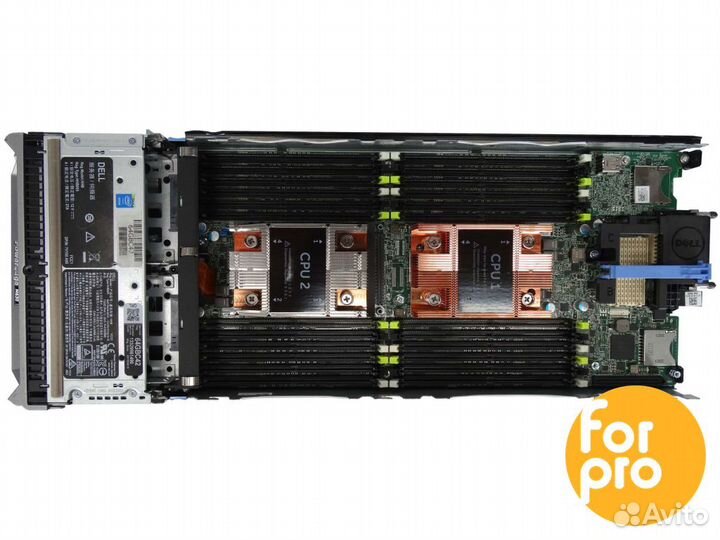 Лезвие dell M630 2xE5-2673v3 256GB, SATA