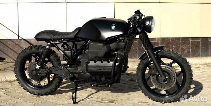 BMW K100 cafe racer scrambler