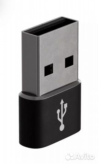 Переходник USB (M) - Type-C (F) новый