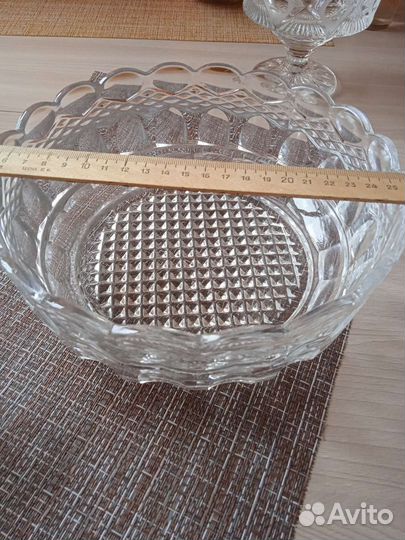 Хрустальная салатница