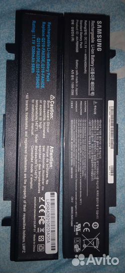Аккумулятор для ноутбука aa-pb9ns6b