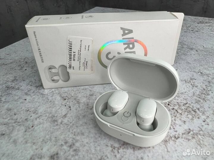 Беспроводные наушники Xiaomi Redmi AirDots 3 White