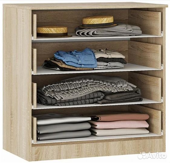 Комод 886*850*504 Сакура венге/лоредо,сонома/белый