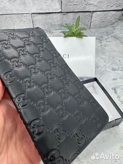 Кошелек мужской кожаный Gucci