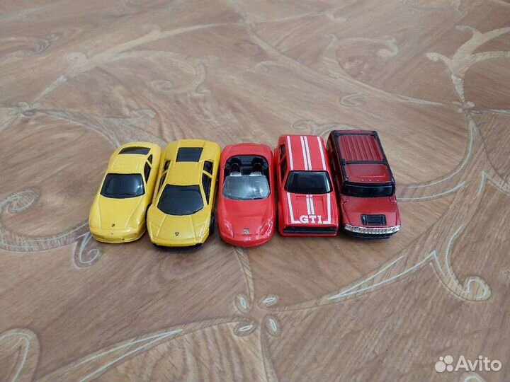 Машинки Welly, Maisto, RMZ City, Motor Max и др