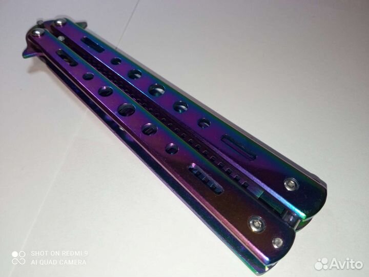 Нож бабочка расческа