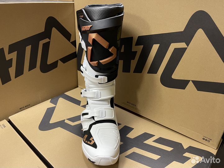 Мотоботы Leatt Boots 4.5 V23 White