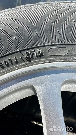 Кованные диски R14 RTex 4x100 на хороших шинах