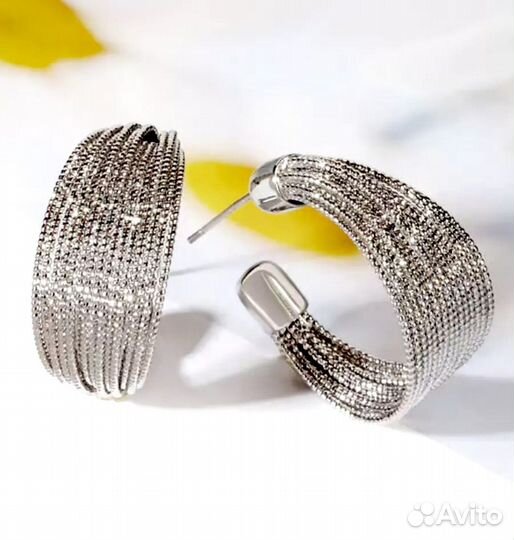 Серьги эстетика Celine