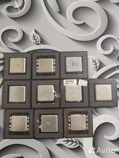 Ретро процессоры Intel Pentium MMX,Celeron,Socket7