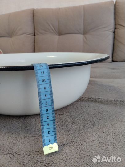 Таз эмалированный