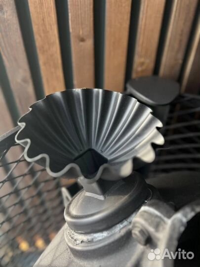 Печь для бани чугунная Черная Жемчужина