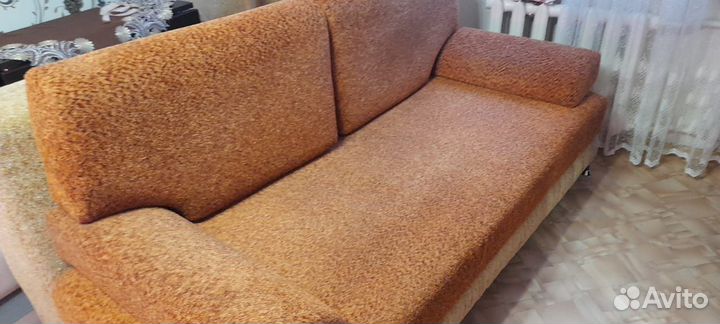 Диван прямой раскладной бу