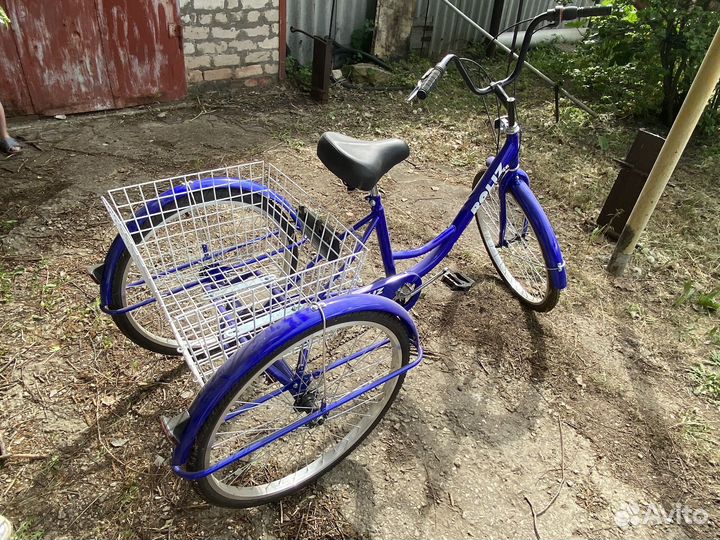 Велосипед взрослый Roliz трехколесный новый