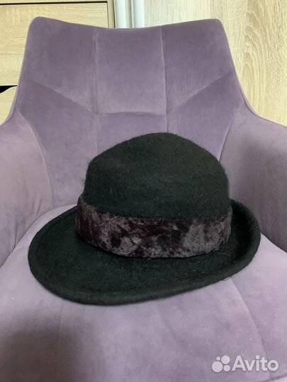 Шляпа Фетровая женская 3шт