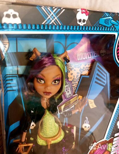 Кукла монстер хай Клодин Вульф