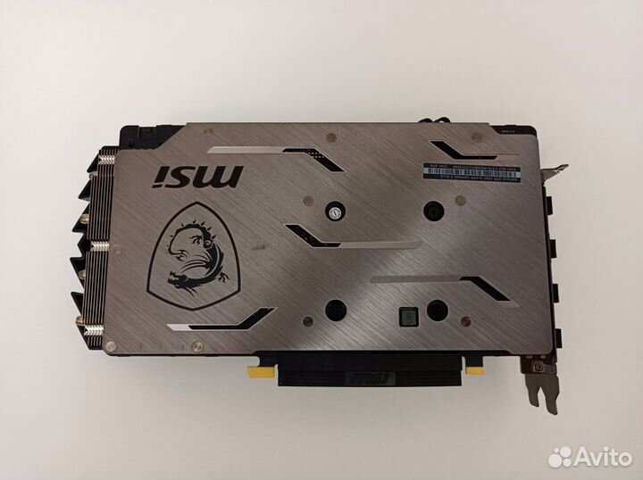 Видеокарта MSI gtx 1660 super 6Gb