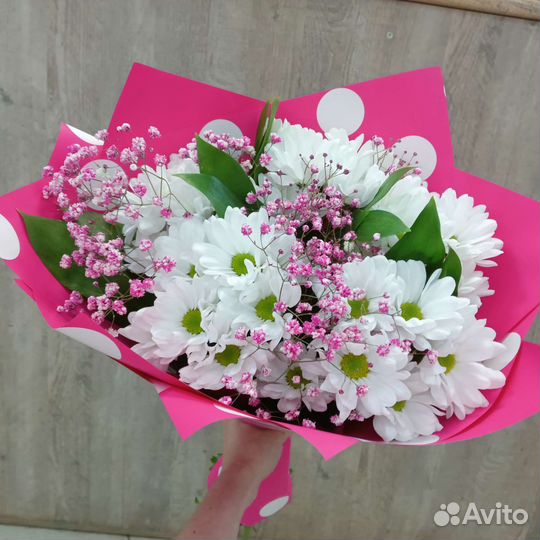 Хризантема букет