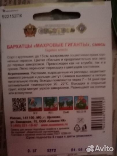 Рассада циннии, георгинов, астр, бархатцев