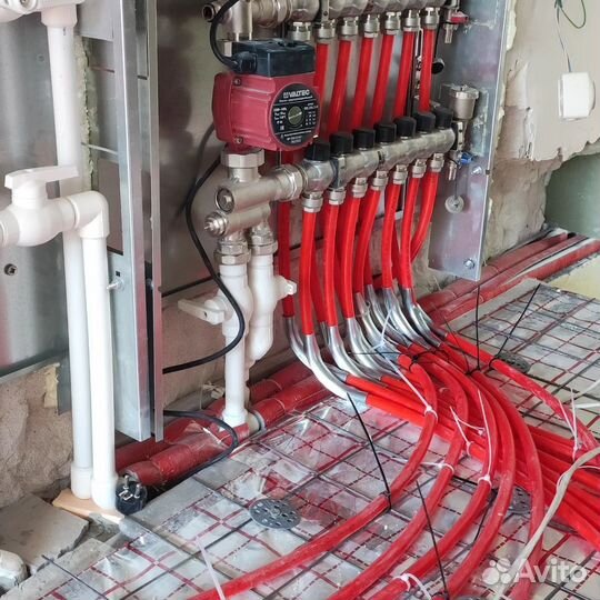 Теплый пол,монтаж отопления
