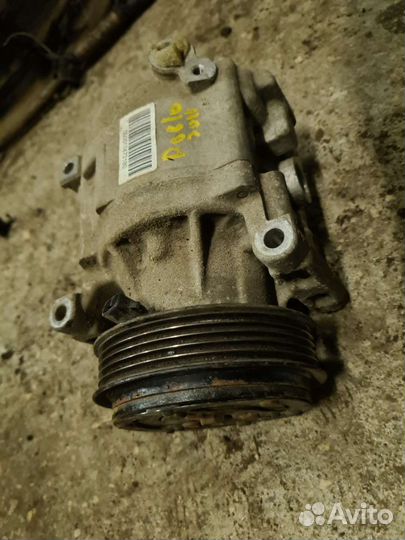 Компрессор кондиционера Fiat Doblo 2012 1.4